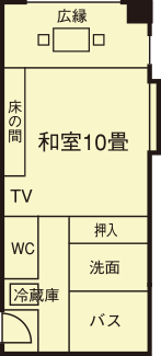 お部屋 和室10畳